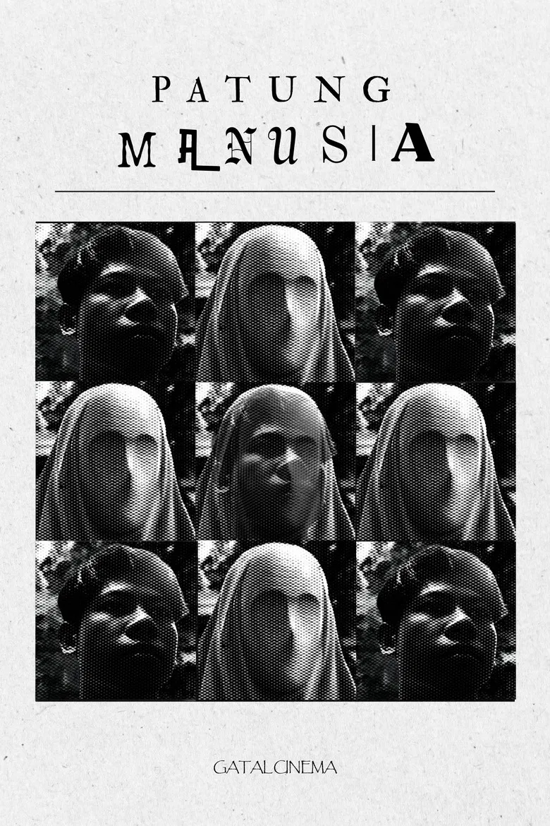 Man Statue poster background