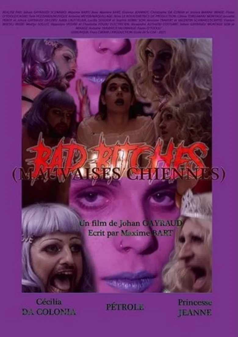 Bad Bitches poster background