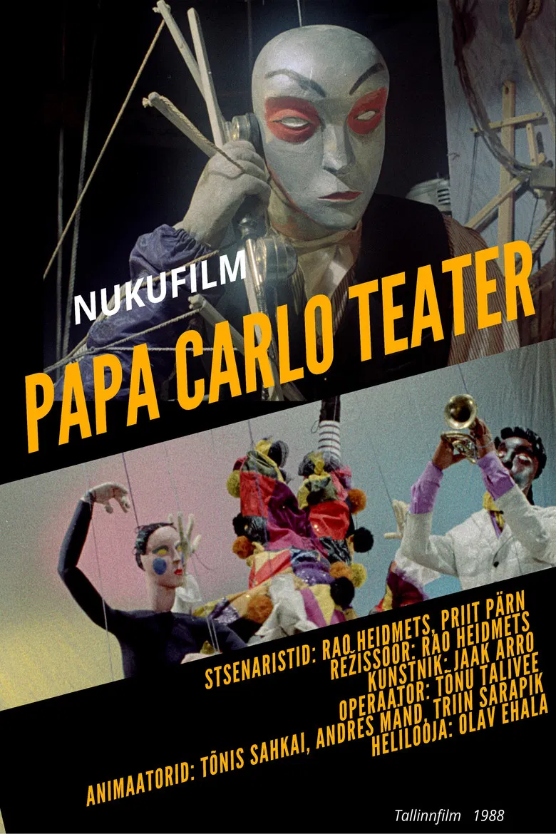 Theatre Papa Carlo poster background