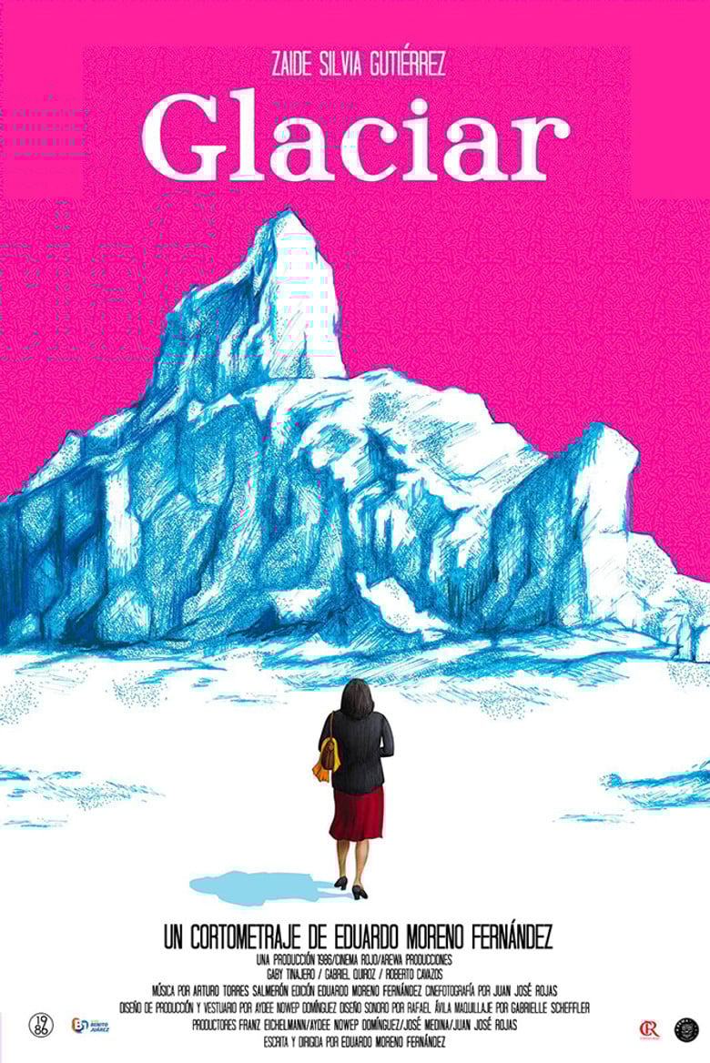 Glaciar poster background