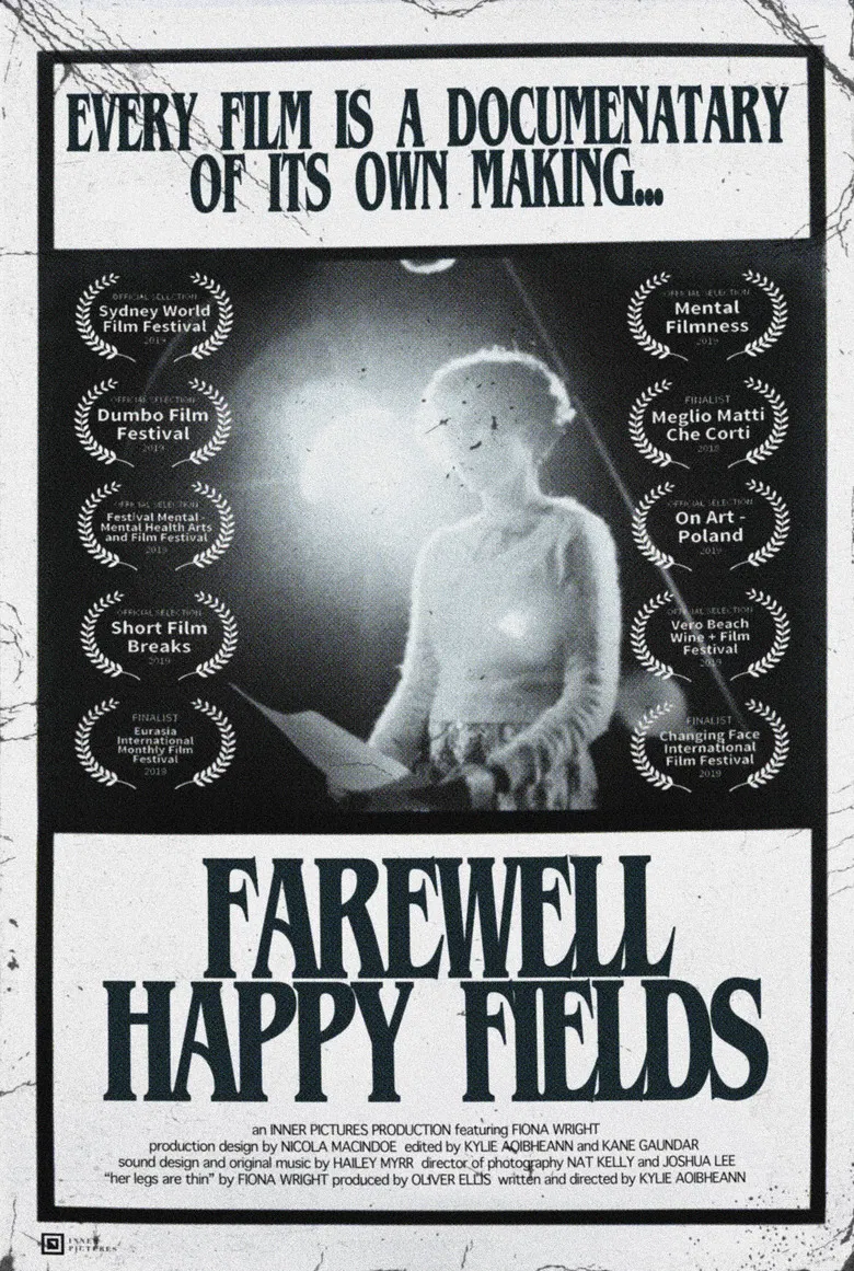 Farewell Happy Fields poster background