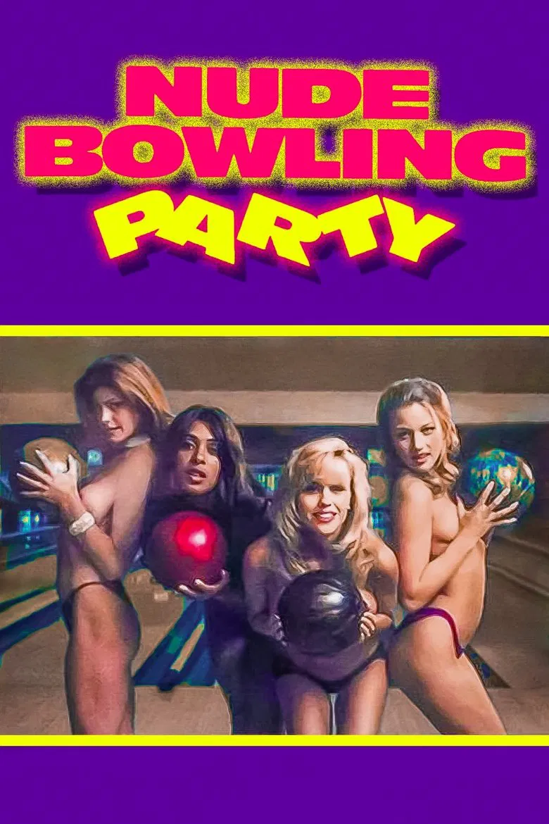 Nude Bowling Party poster background