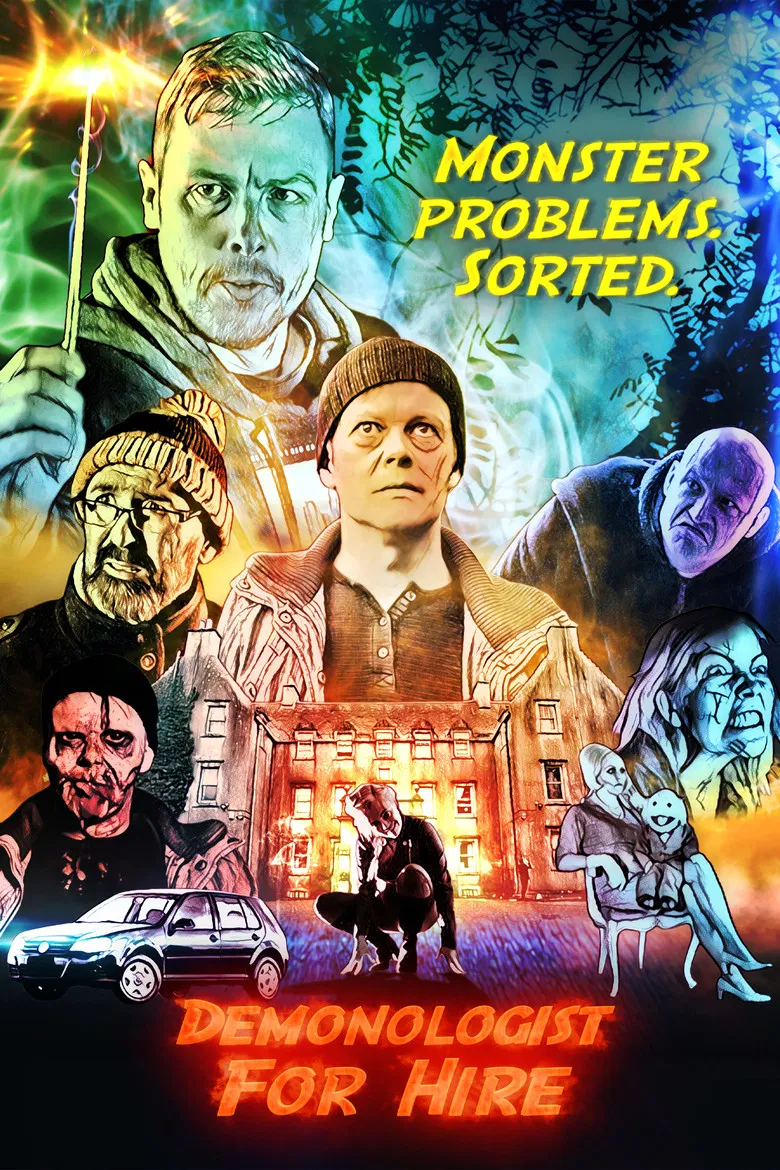 Demonologist For Hire poster background