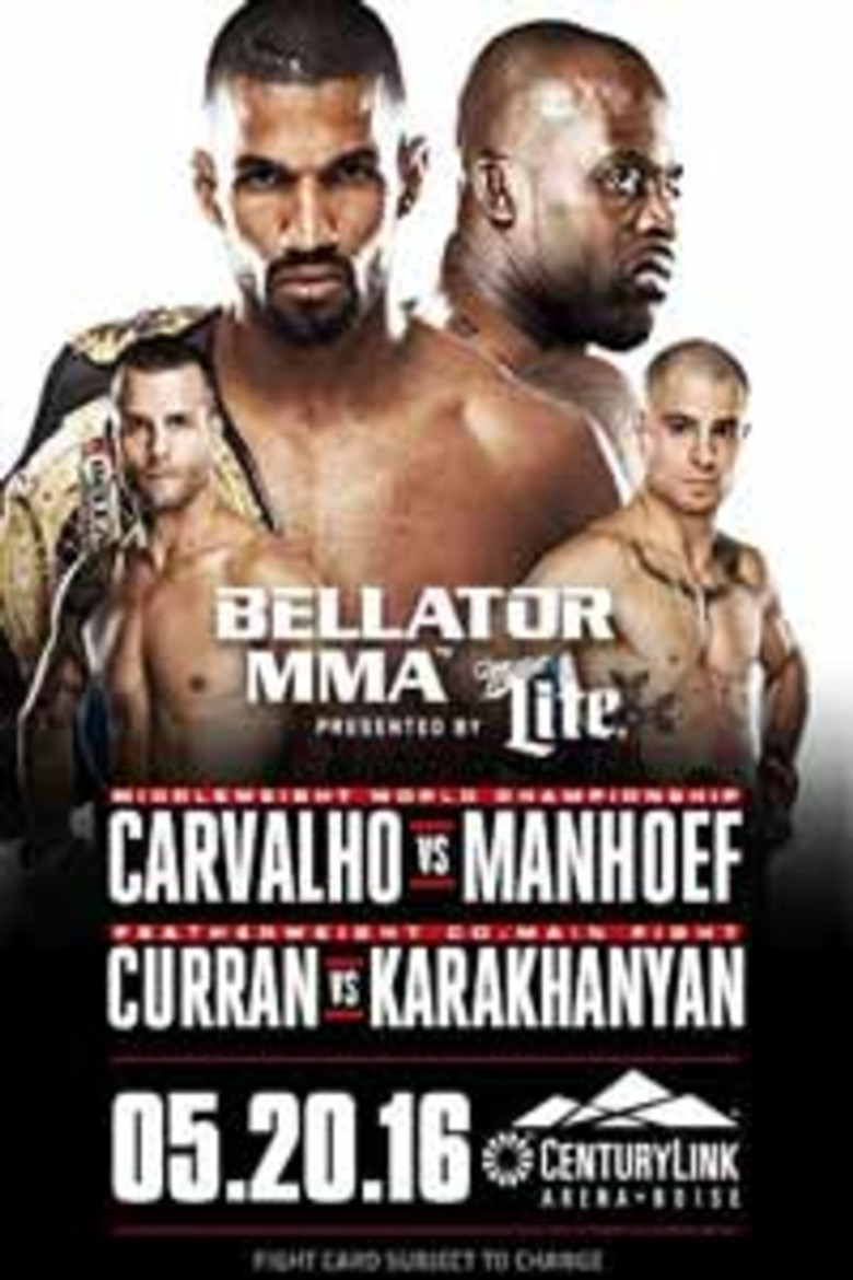 Bellator 155: Carvalho vs. Manhoef poster background
