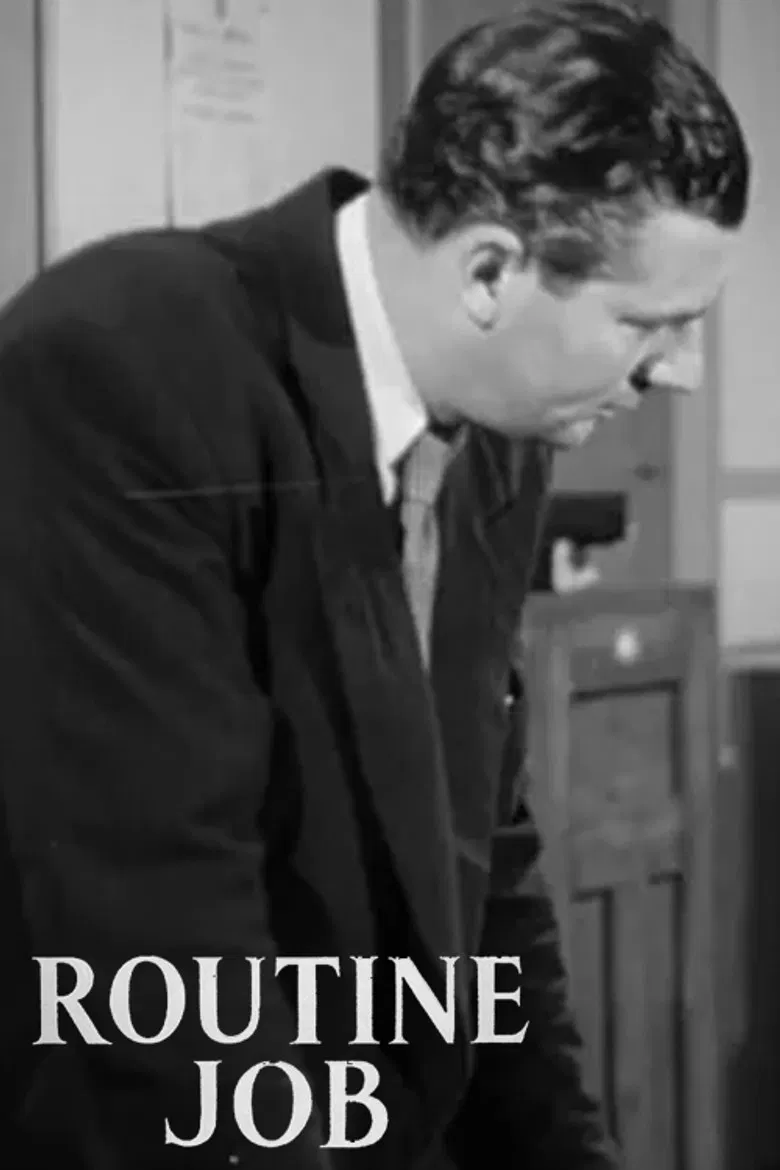 Routine Job: A Story of Scotland Yard poster background