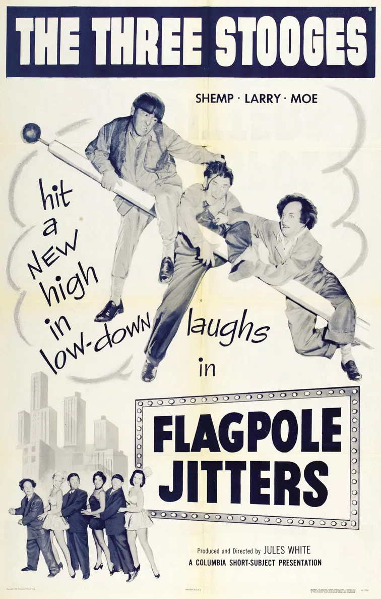 Flagpole Jitters poster background