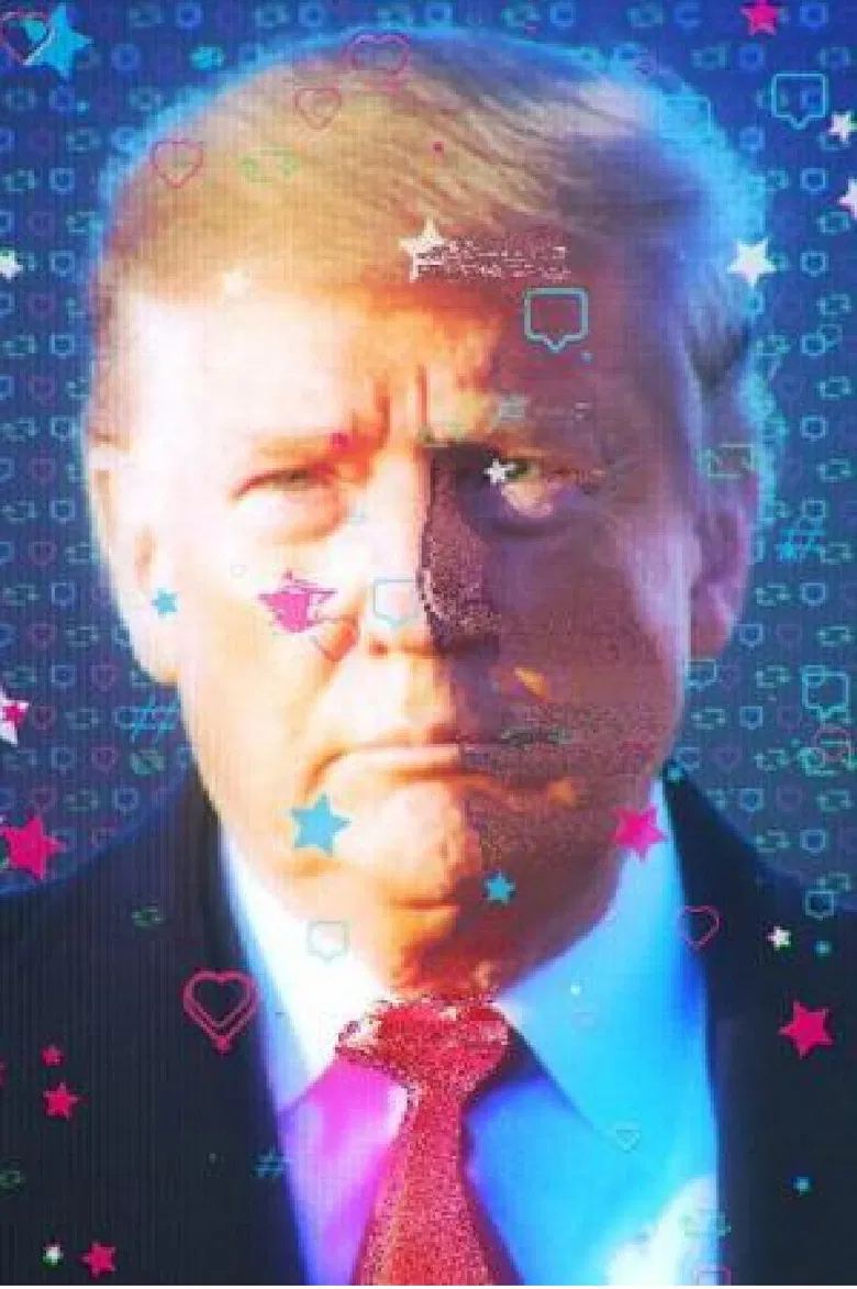 President Trump: Tweets from the White House poster background