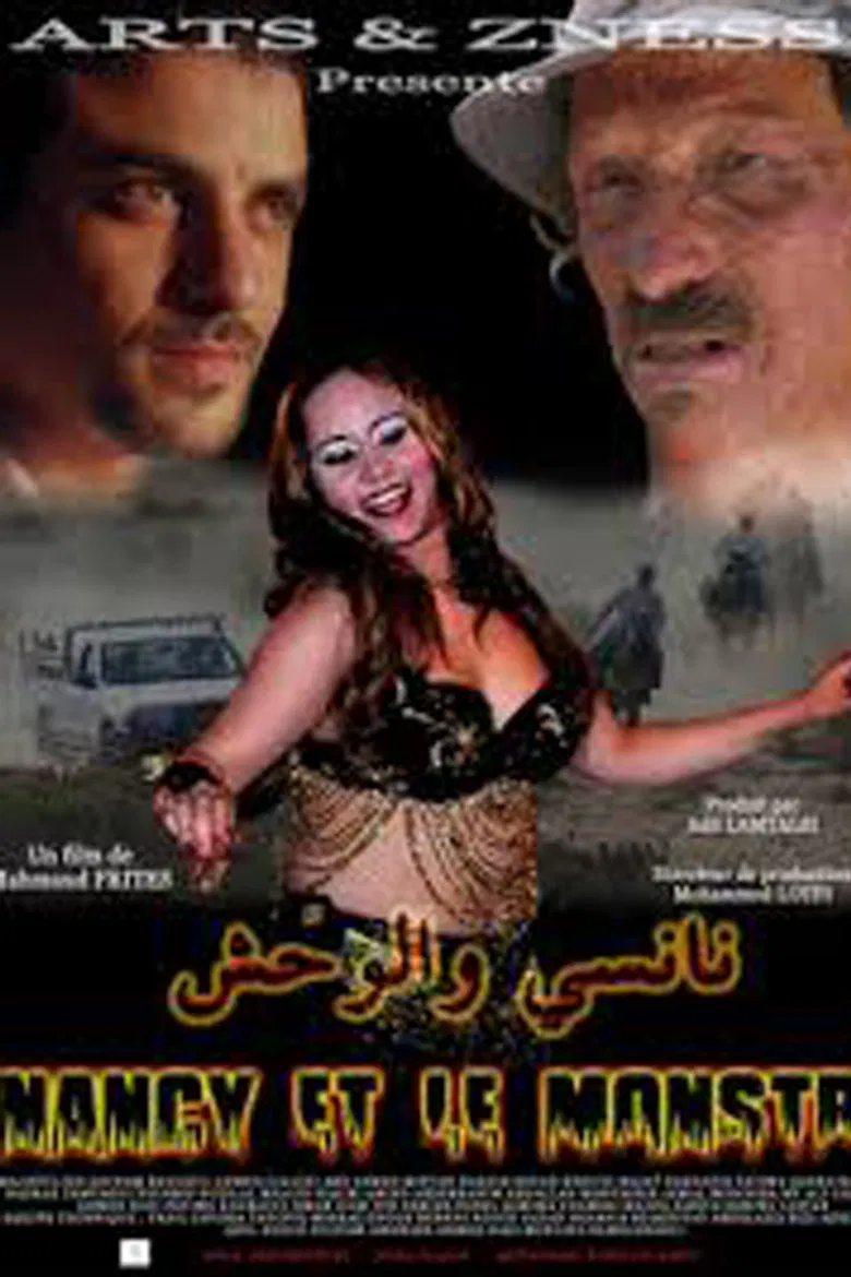 Nancy and the Monster poster background