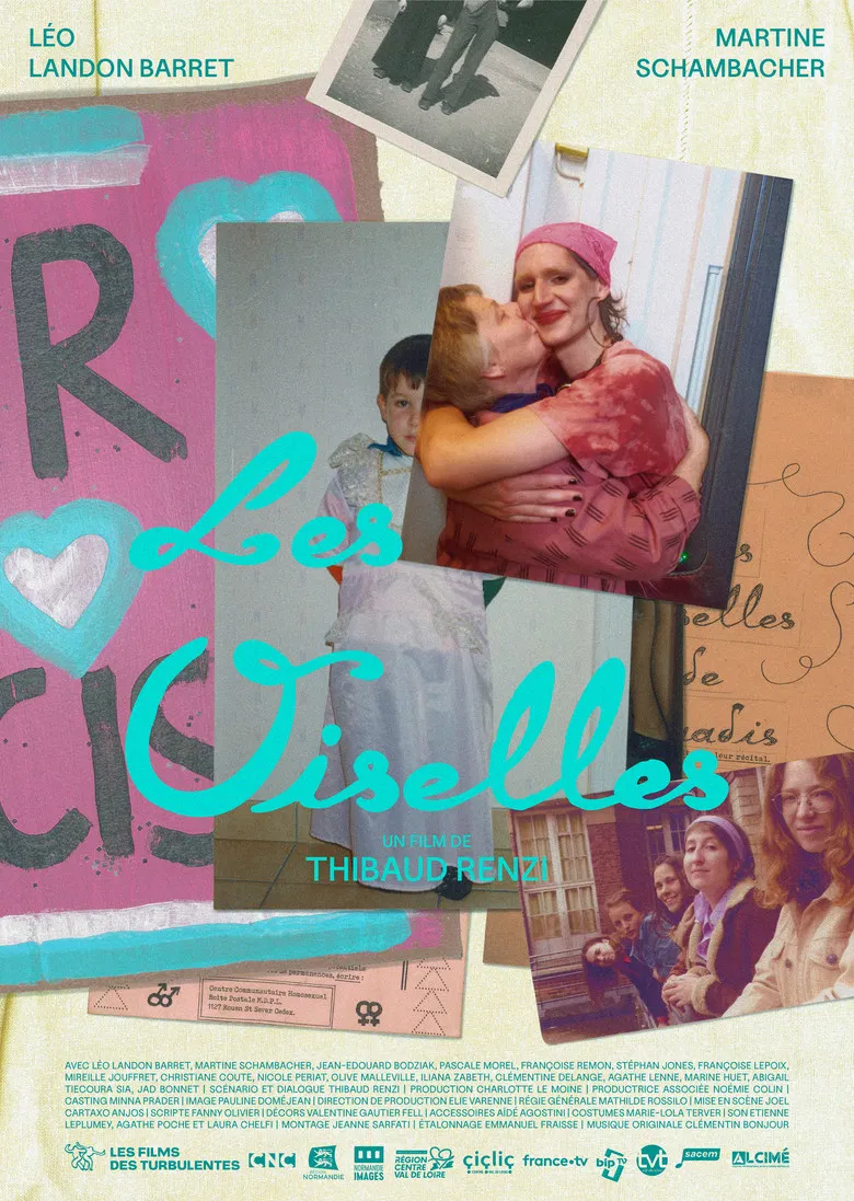 Les Oiselles poster background