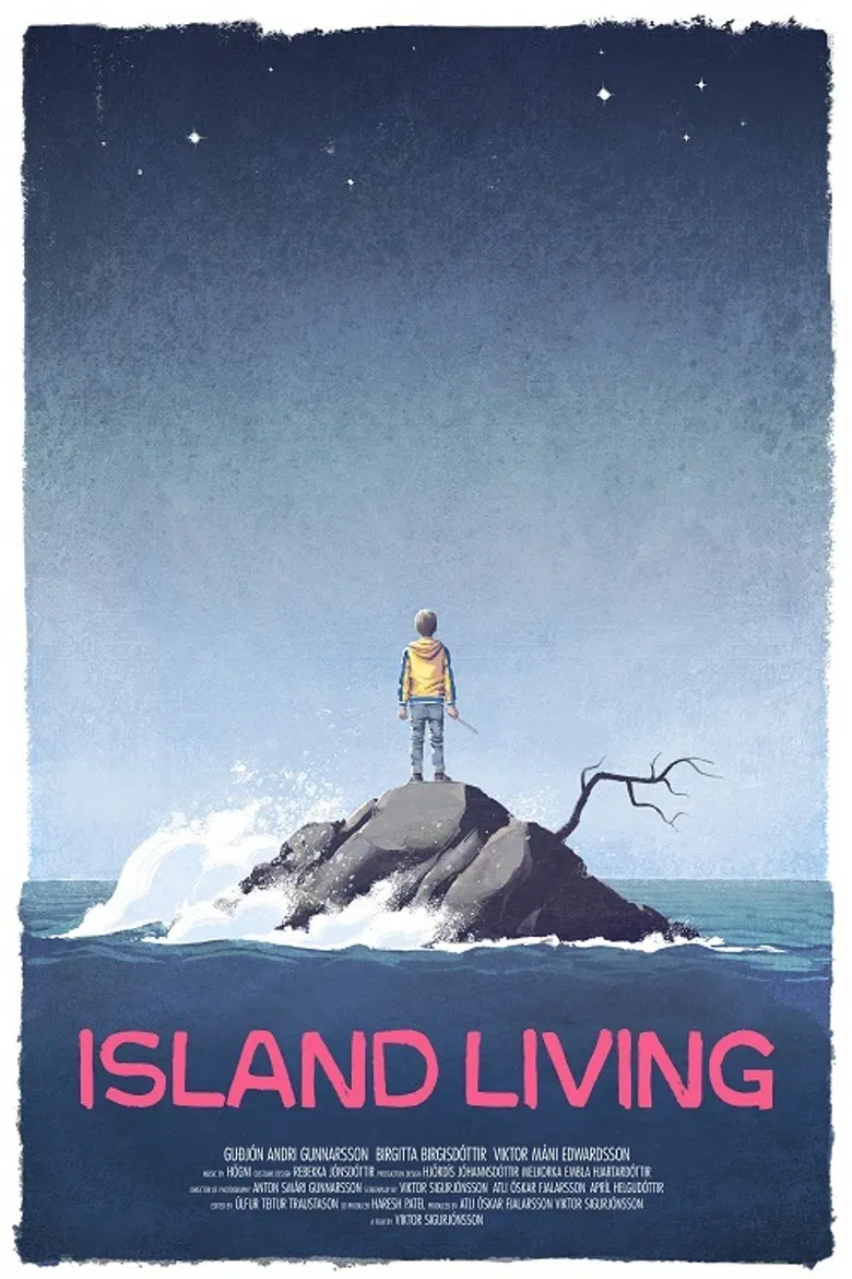 Island Living poster background