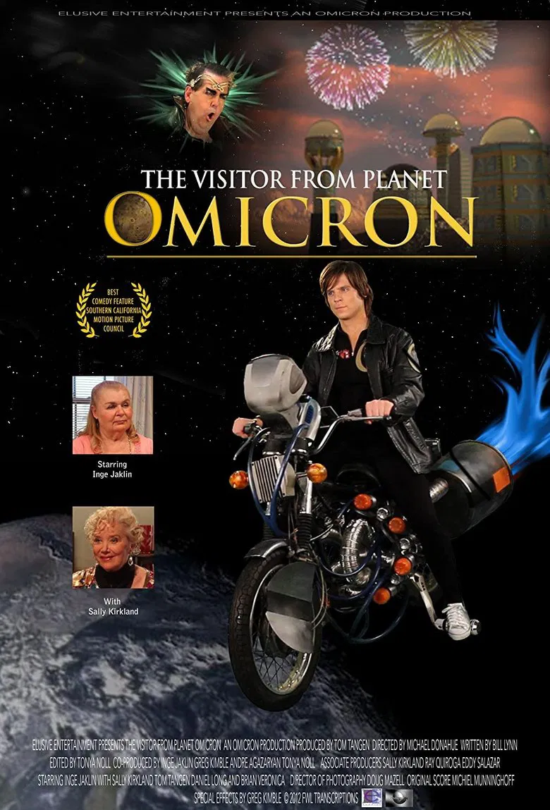 The Visitor from Planet Omicron poster background