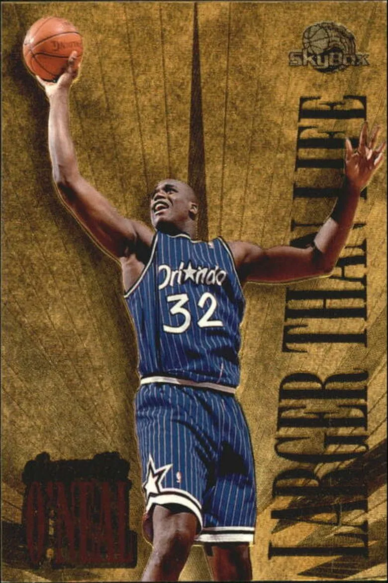 Shaquille O'Neal: Larger than Life poster background