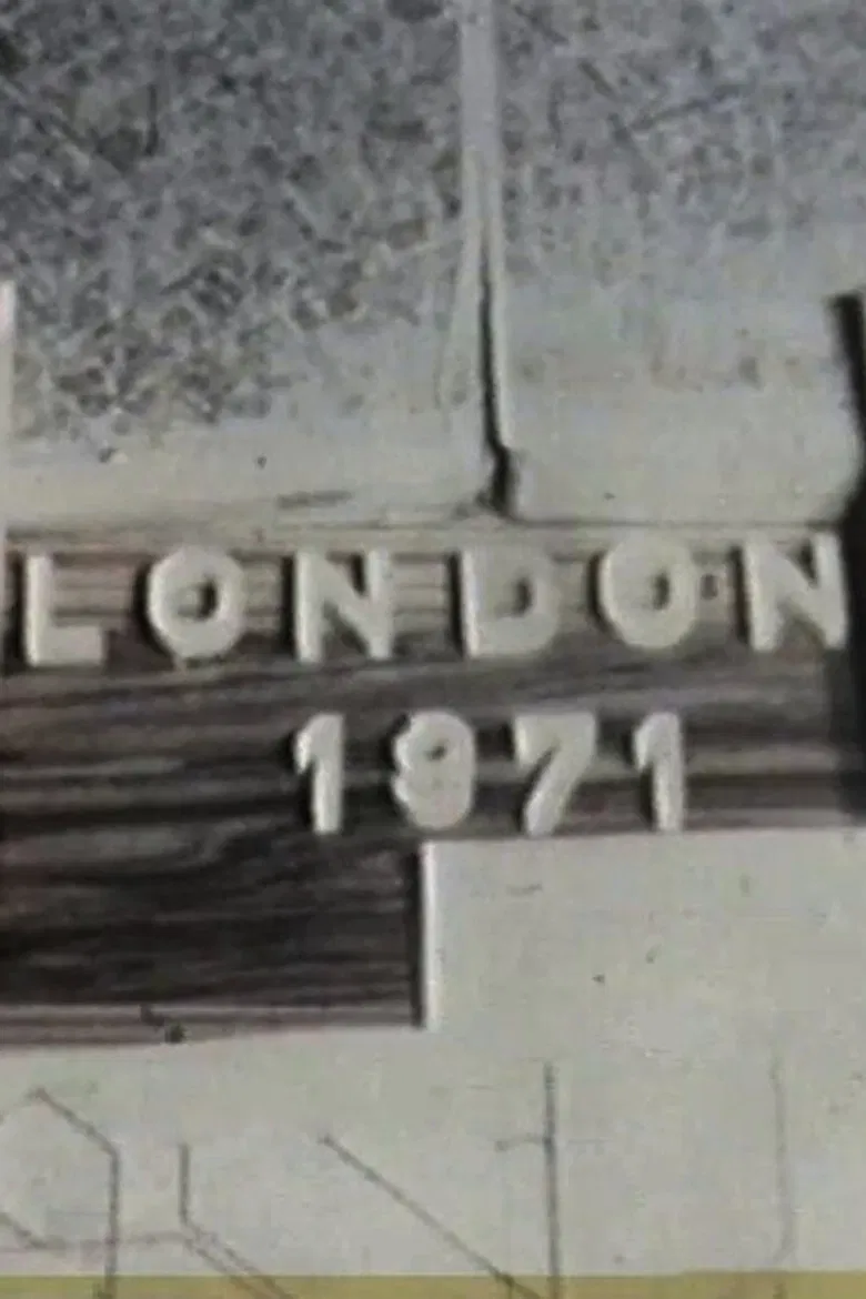 London 1971 poster background