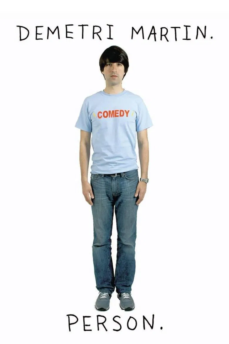 Demetri Martin. Person. poster background