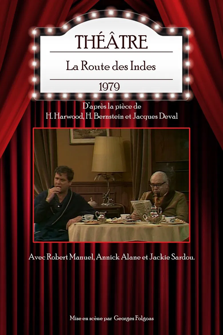 La Route des Indes poster background