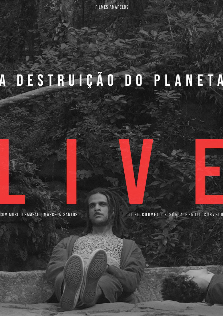 A Destruição do Planeta Live poster background