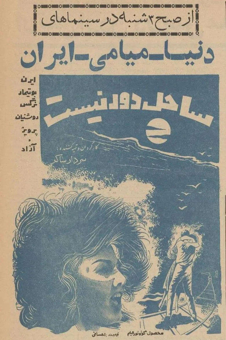 The Beach isn't Far Away poster background