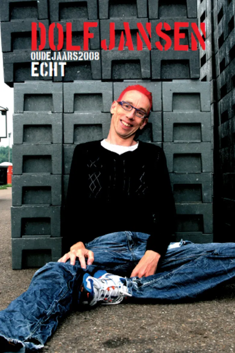 Dolf Jansen: Echt poster background