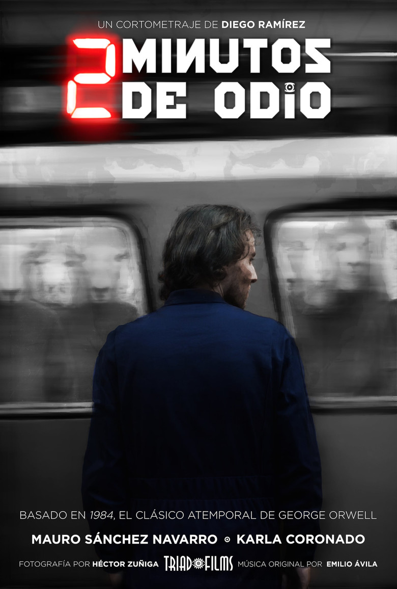 2 MINUTES OF HATE poster background