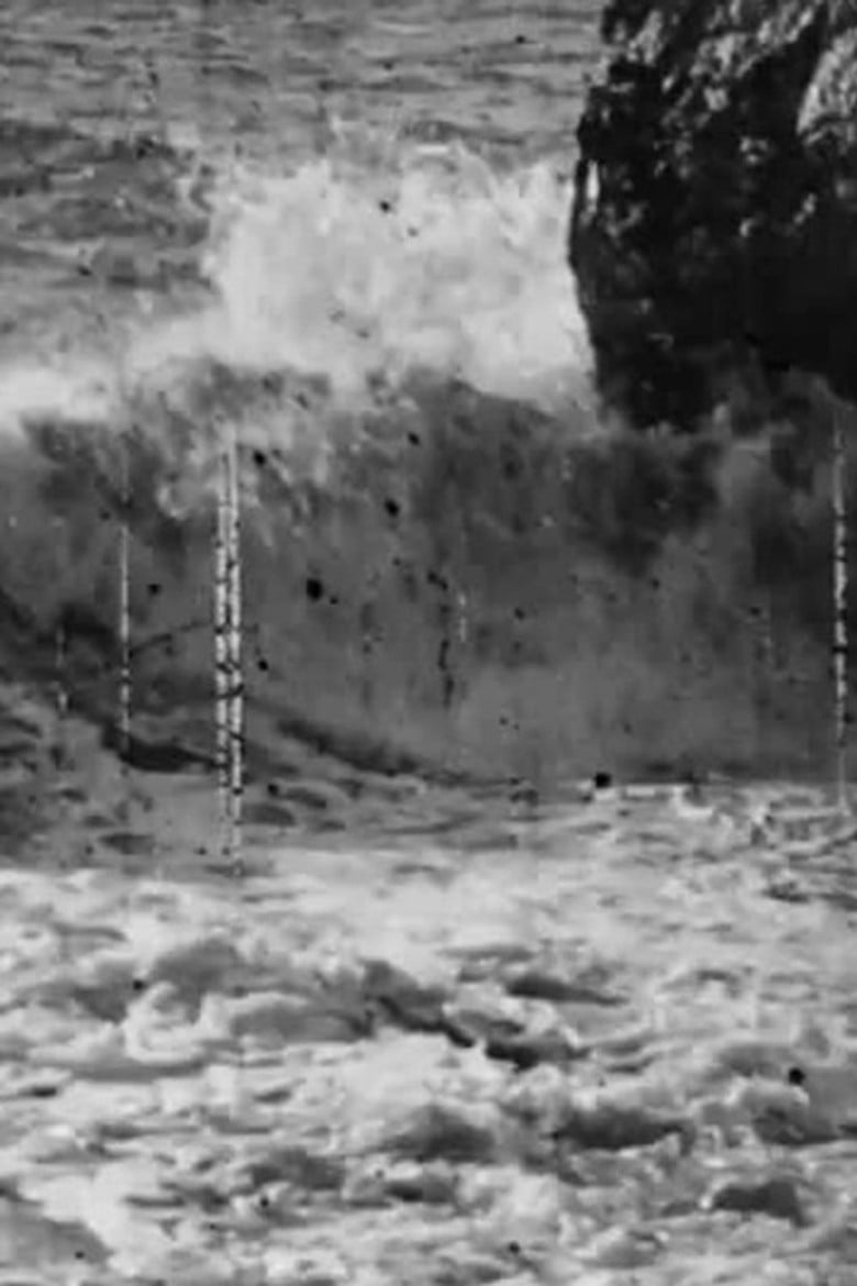 Waves Breaking poster background