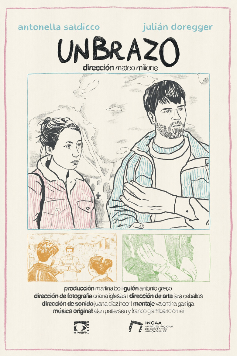 One Arm poster background