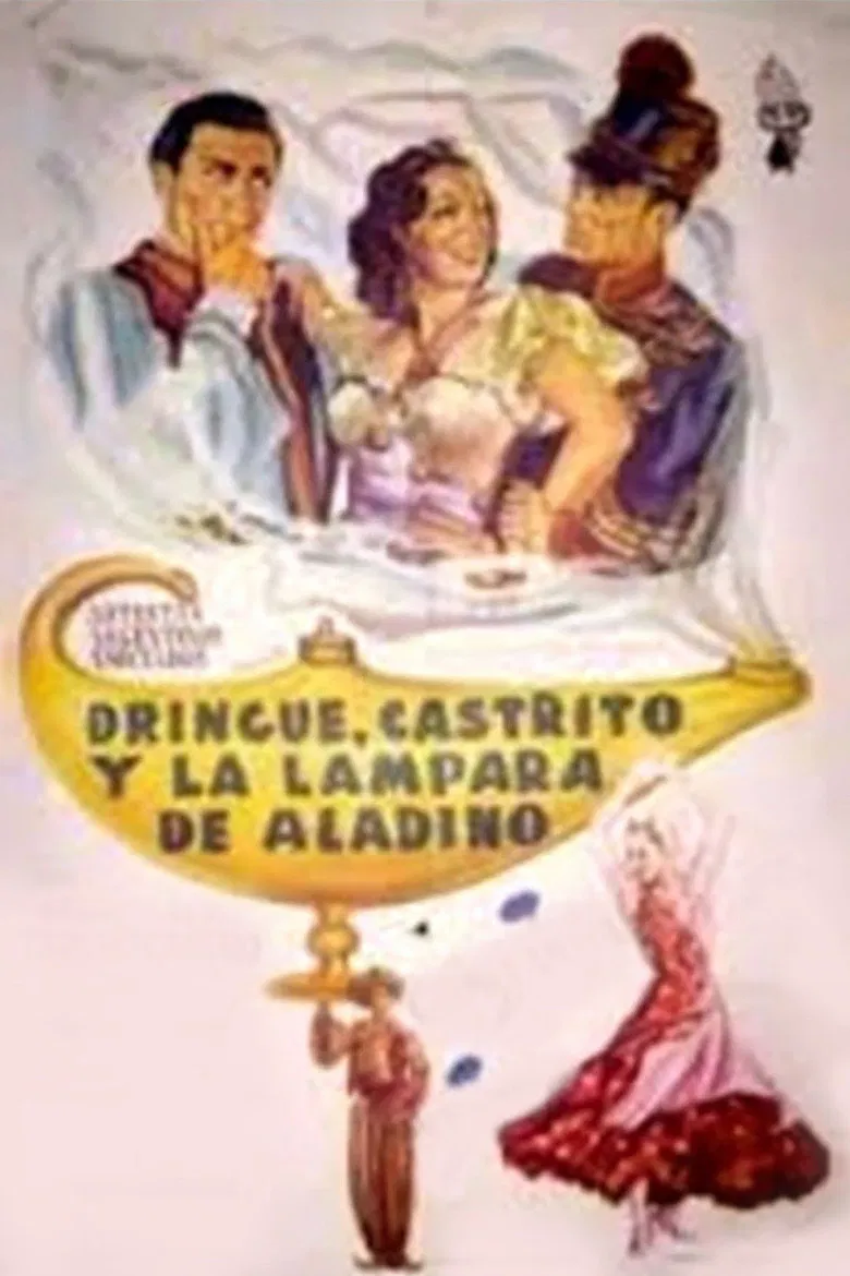 Dringue, Castrito y la lámpara de Aladino poster background