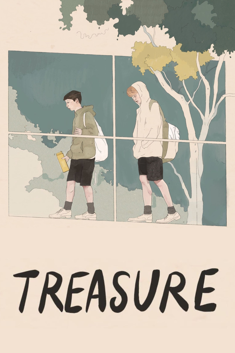 Treasure poster background