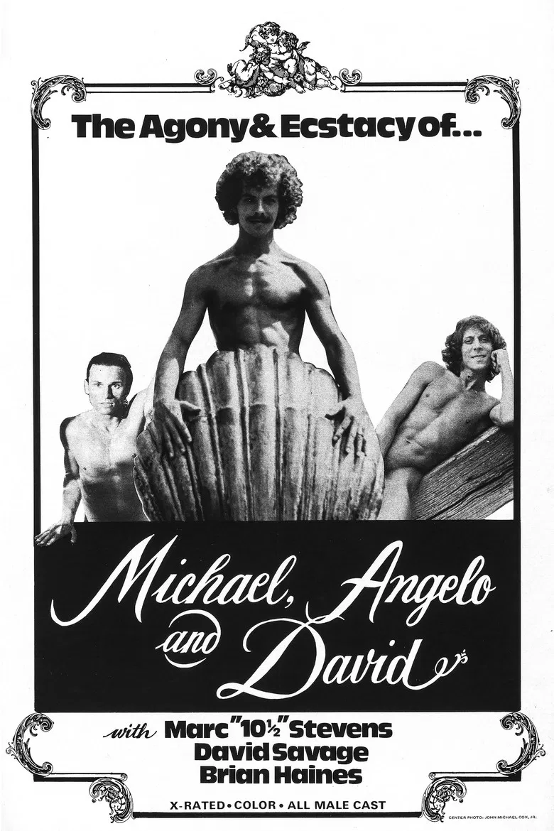Michael, Angelo and David poster background