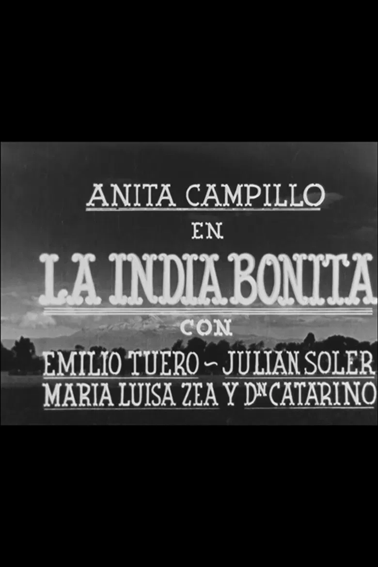La India bonita poster background
