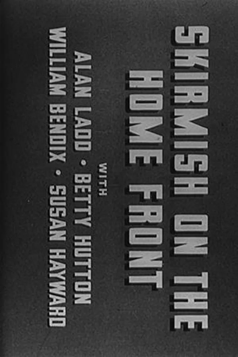 Skirmish on the Home Front poster background