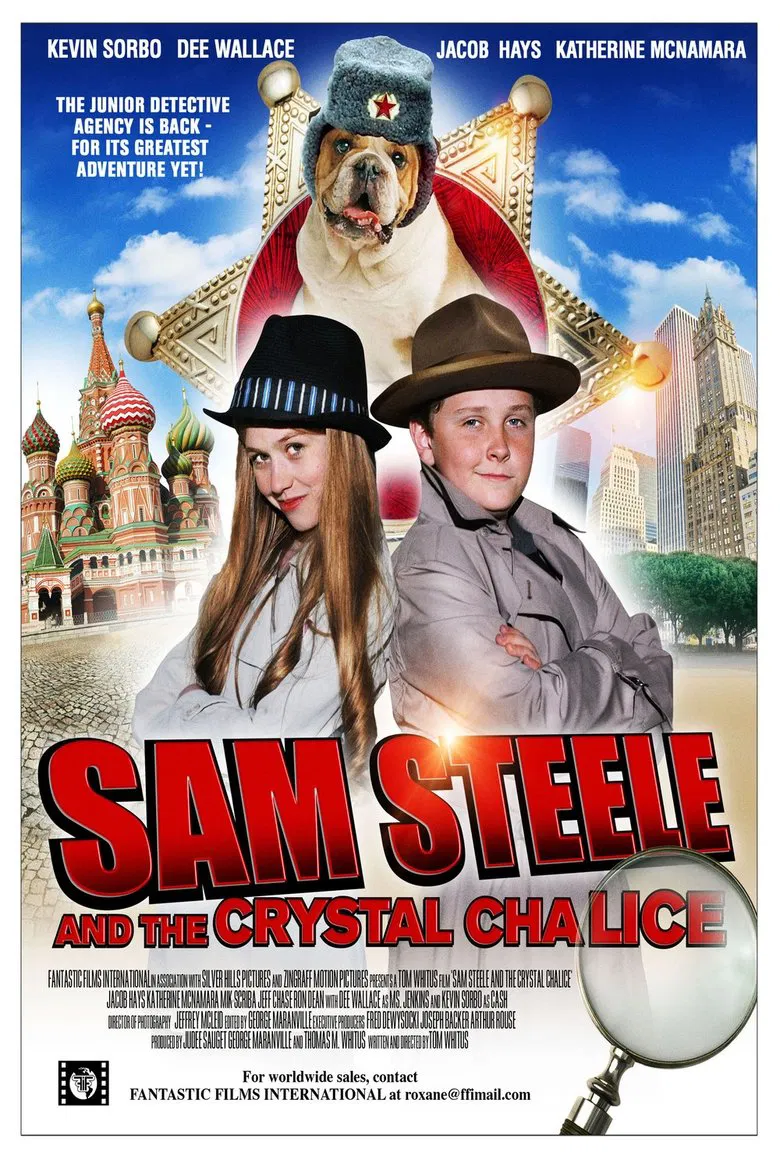 Sam Steele and the Crystal Chalice poster background