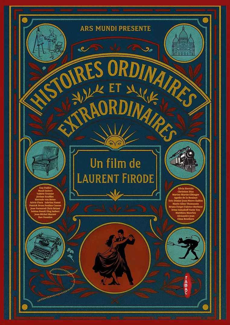 Histoires ordinaires et extraordinaires poster background