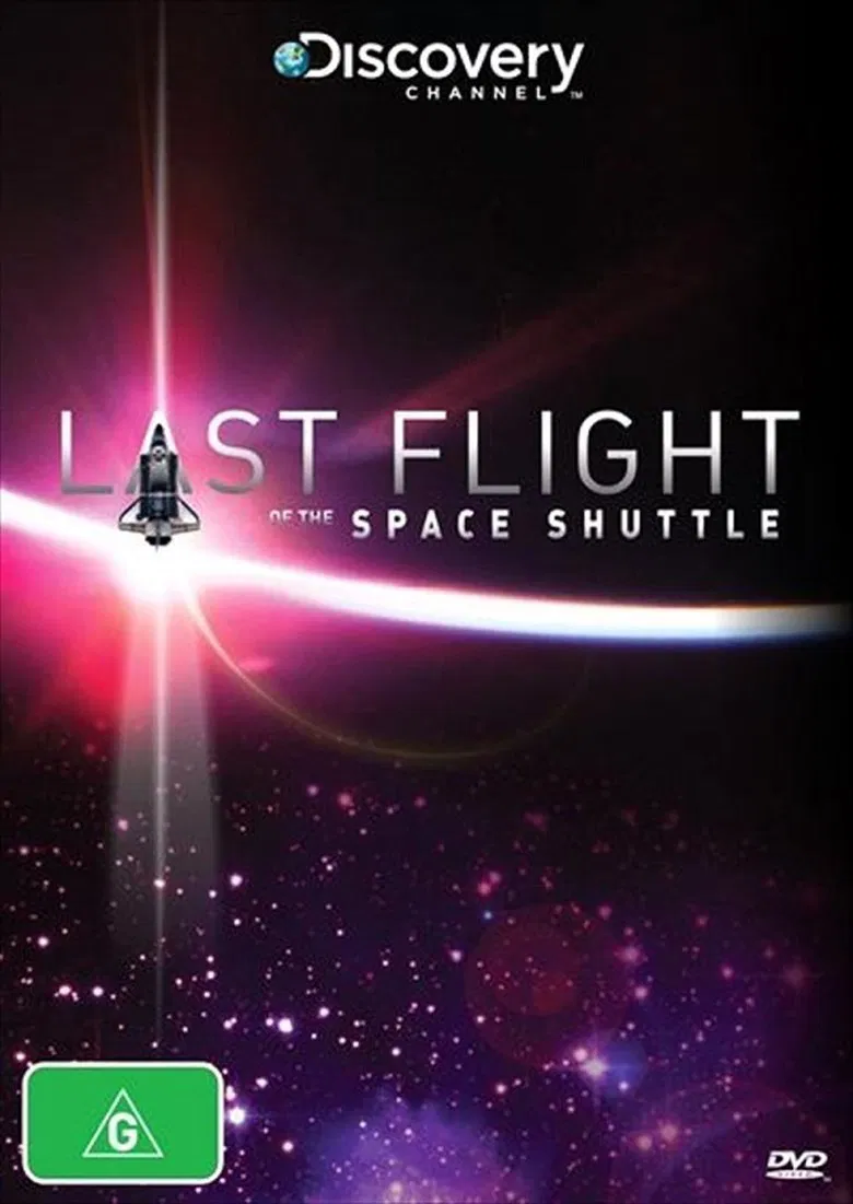 Last Flight of the Space Shuttle poster background