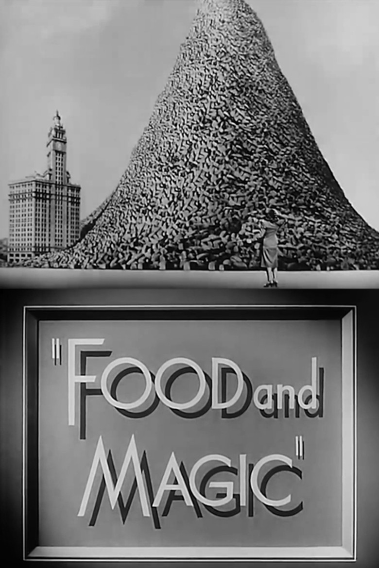 Food and Magic poster background