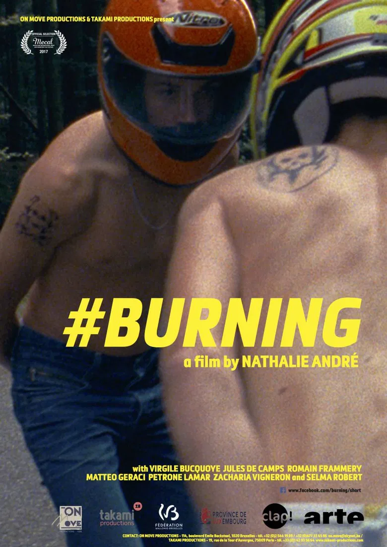#BURNING poster background