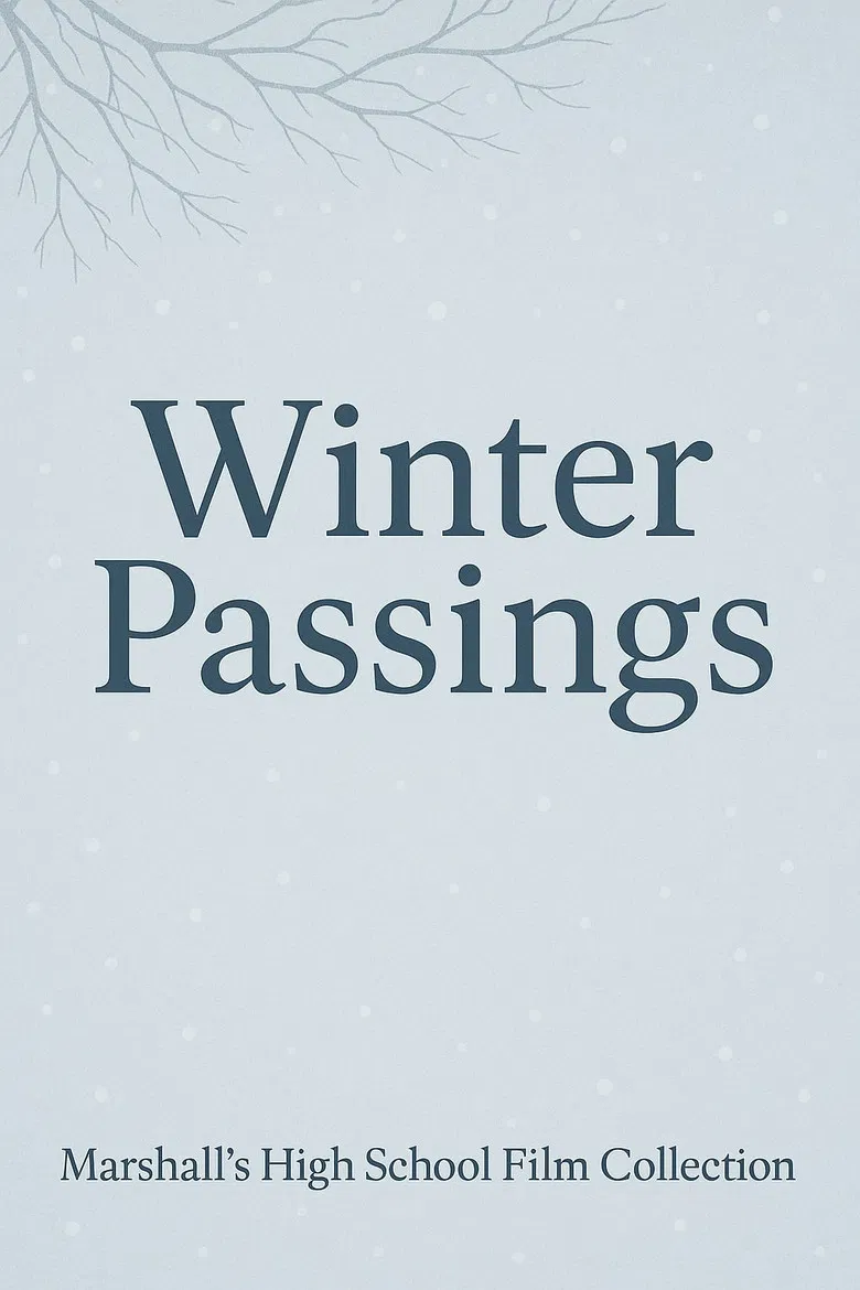 Winter Passings poster background