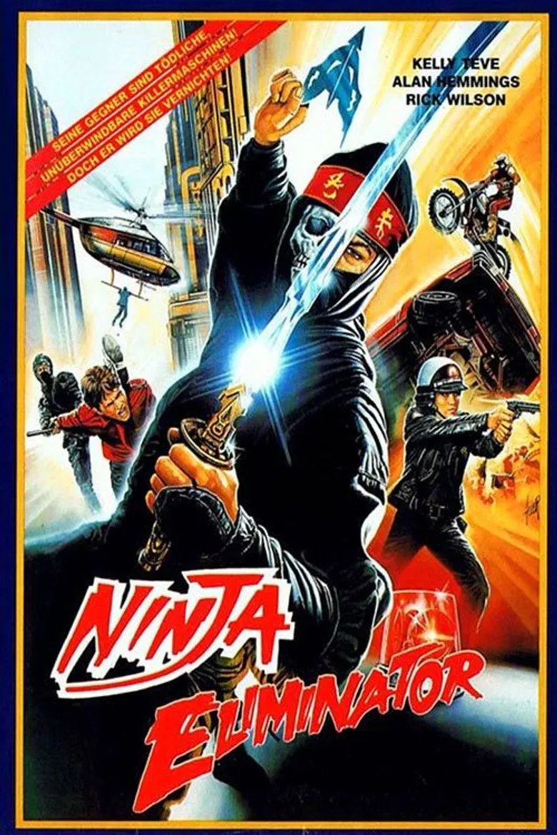 Ninja Eliminator poster background