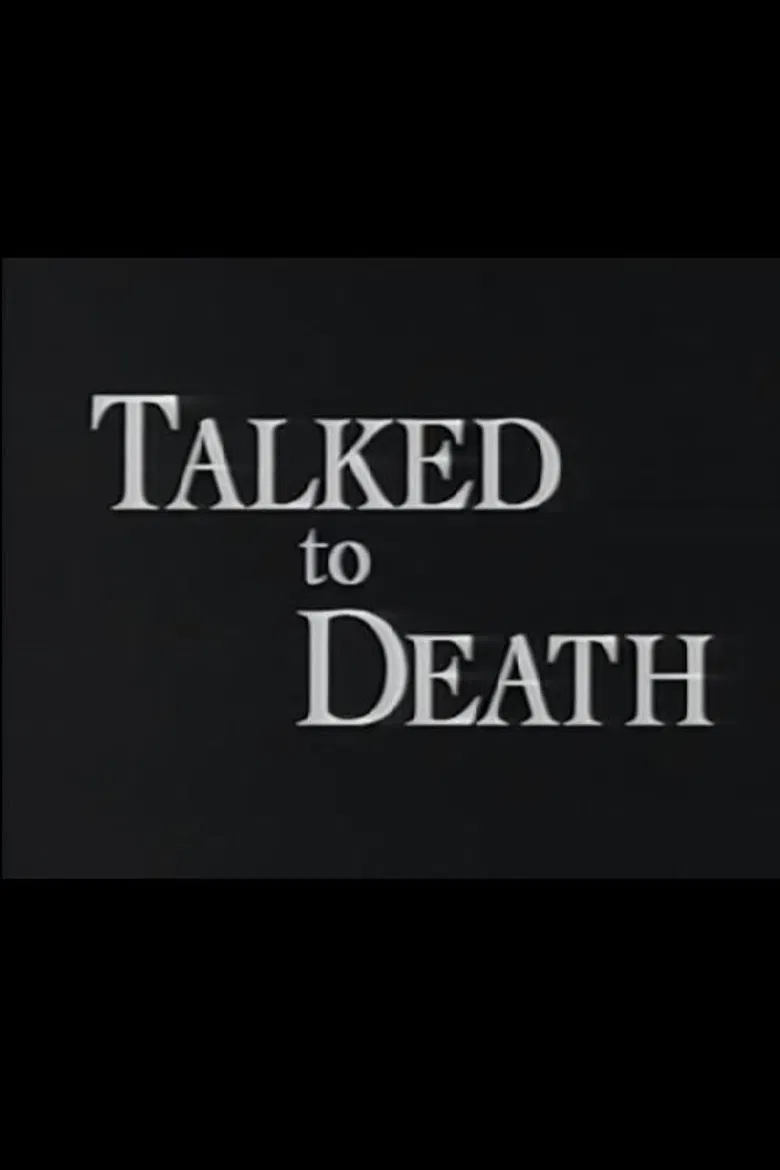 Talked to Death poster background