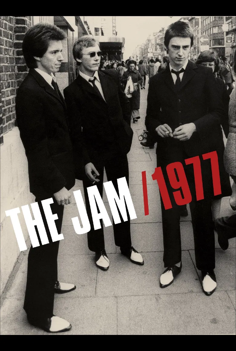 The Jam: 1977 poster background
