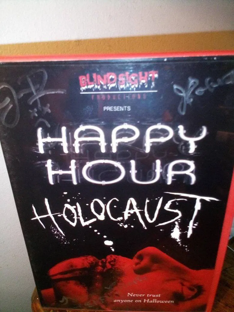 Happy Hour Holocaust poster background