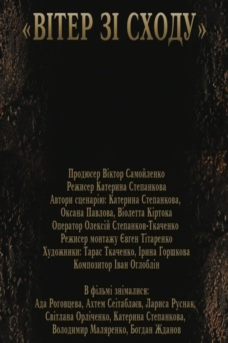 Wind from the East poster background