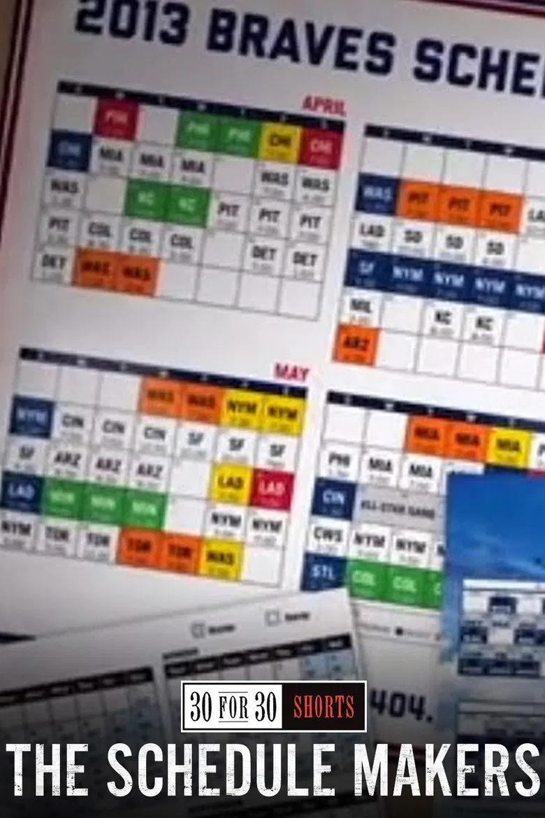 The Schedule Makers poster background