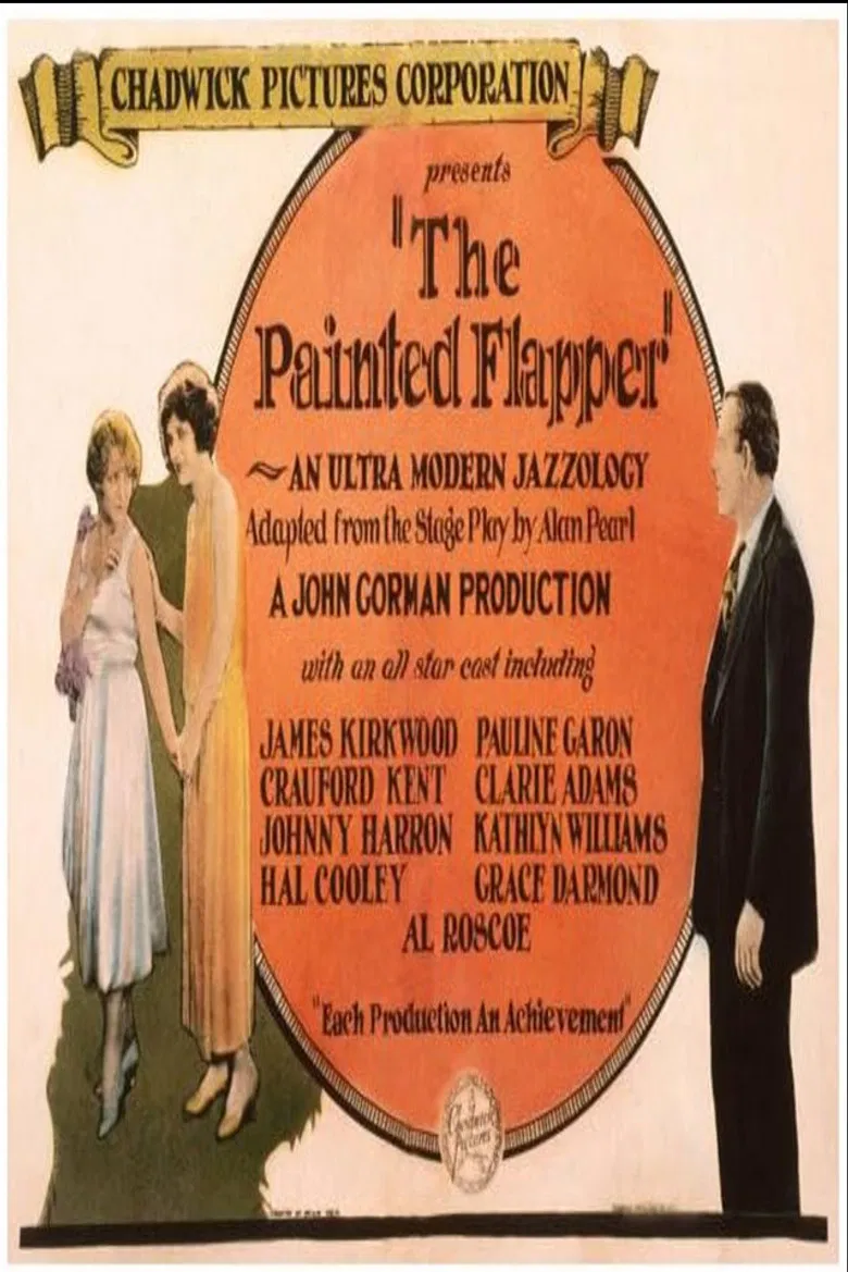 The Painted Flapper poster background