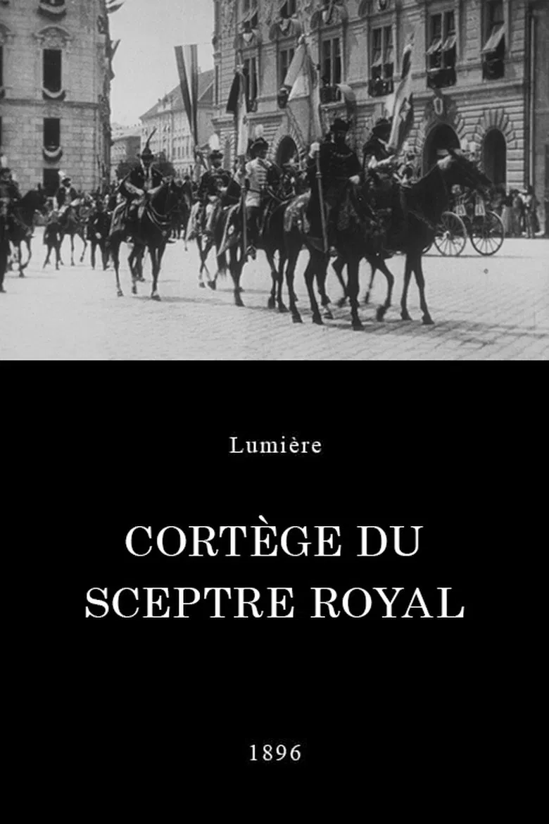 Budapest : cortège du sceptre royal poster background