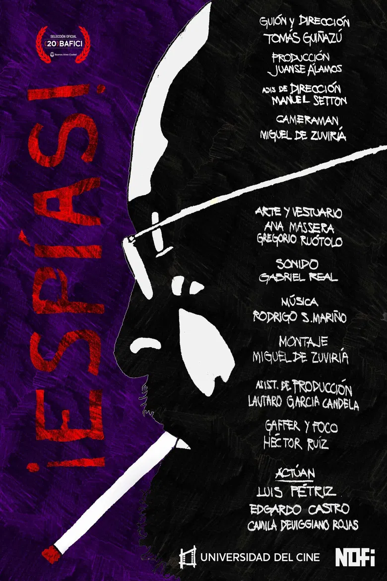 SPIES! poster background