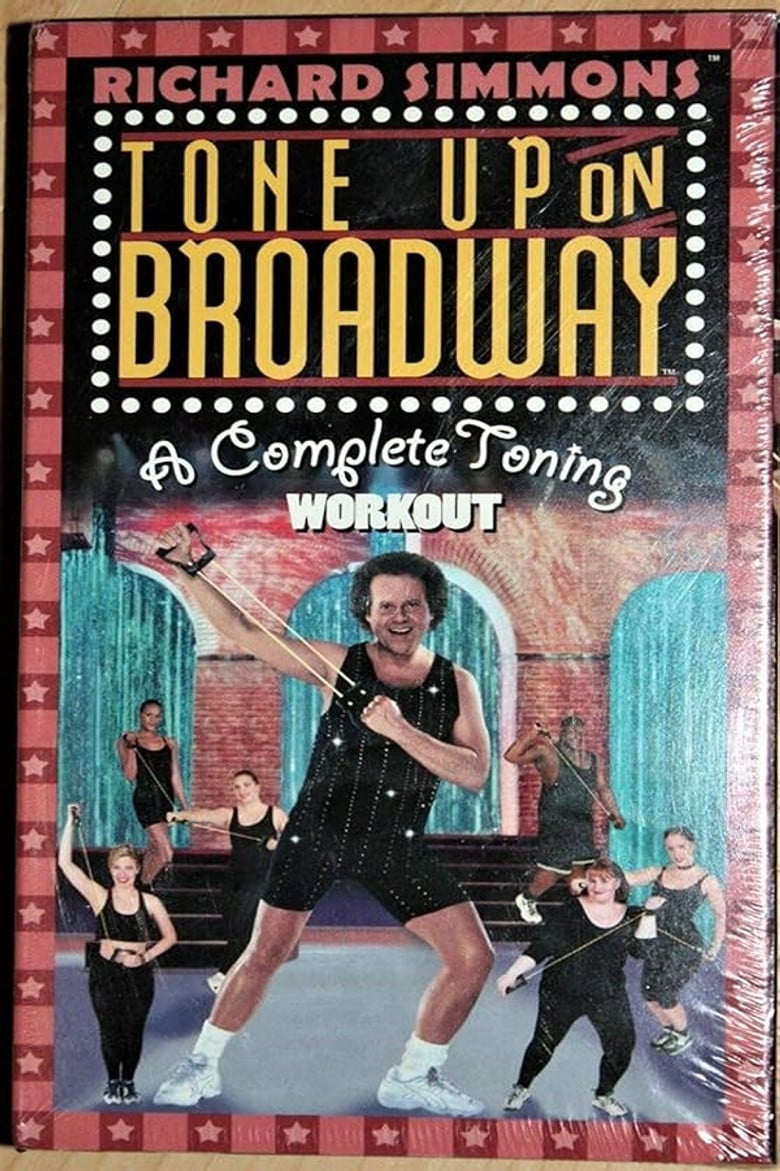 Richard Simmons: Tone Up on Broadway poster background