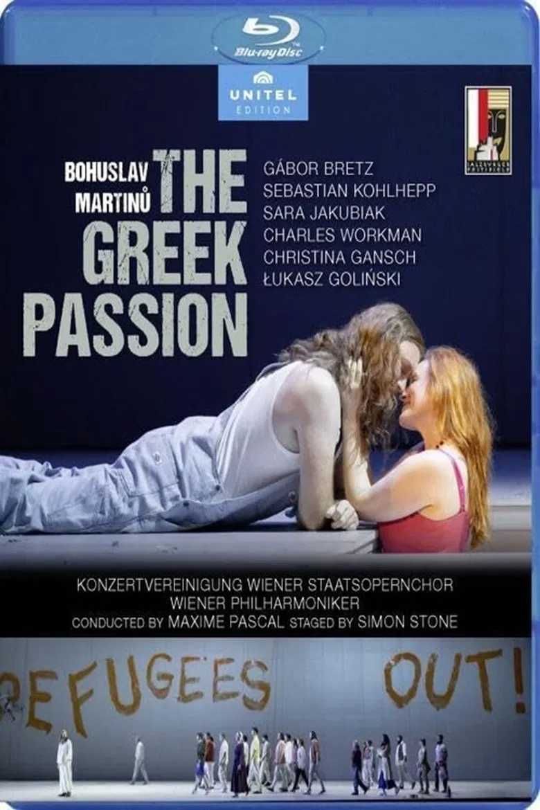 Salzburg Festival 2023: The Greek Passion poster background