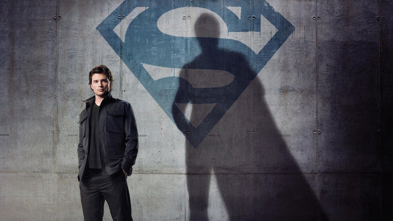 Clark Kent standing in the fields of the Kent Farm