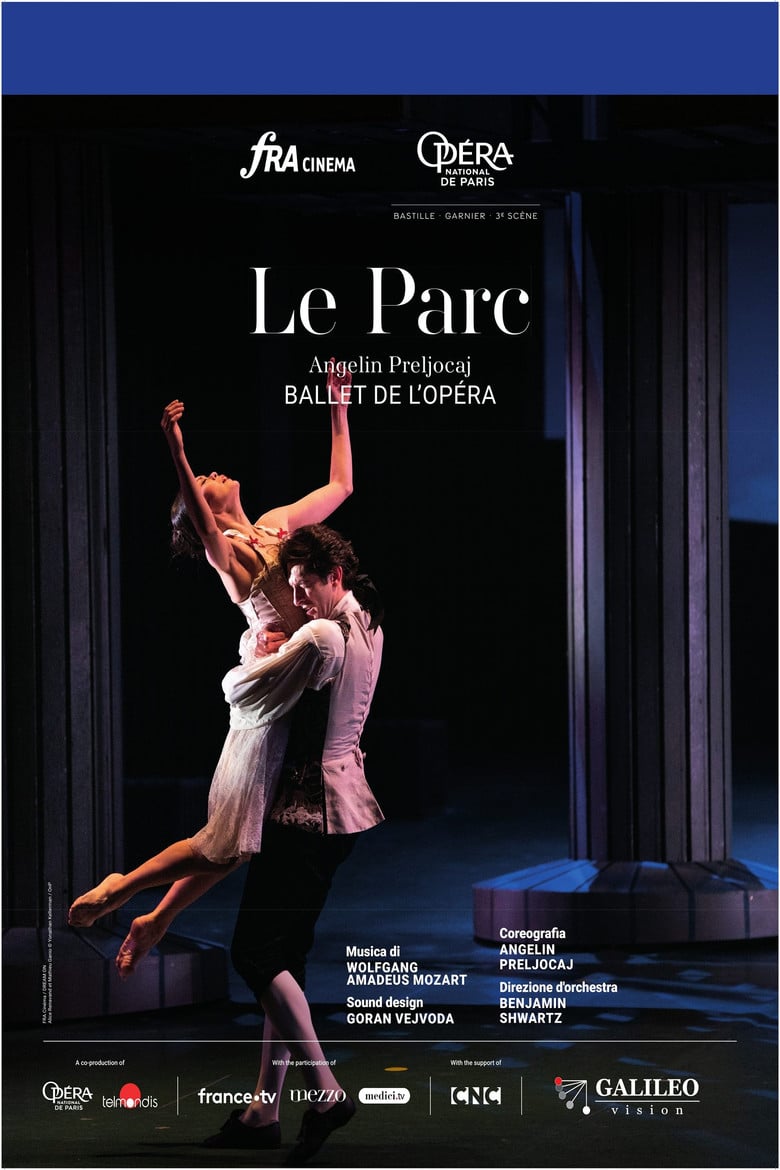 Le Parc Ballet at the Opera de Paris poster background