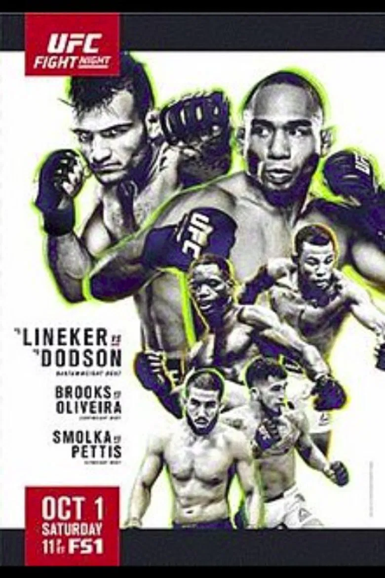 UFC Fight Night 96: Lineker vs. Dodson poster background
